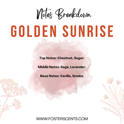 Golden Sunrise - Inspired by Sehr Al Kalemat